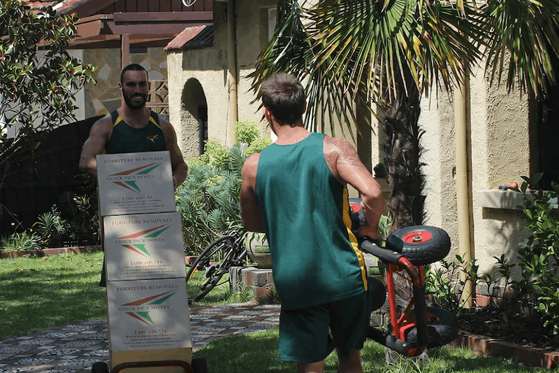 Quick Pick Movers completing a home move