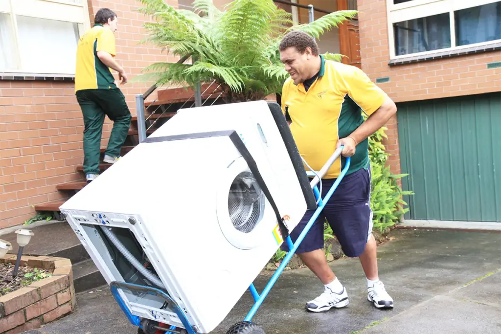 Moving a Washing Machine
