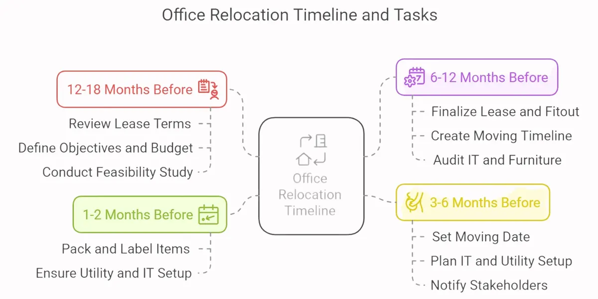 Office Relocation Checklist Melbourne